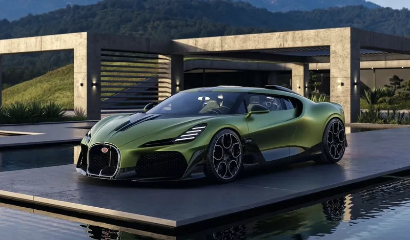 Xe bugatti divo mạnh mẽ, sang trọng, thu hút mọi ánh nhìn