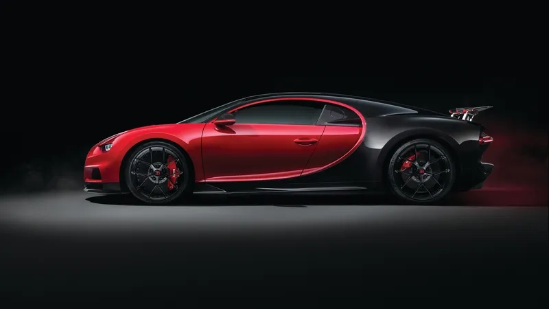 Khám phá xe bugatti chiron super sport đẹp cực sang trọng