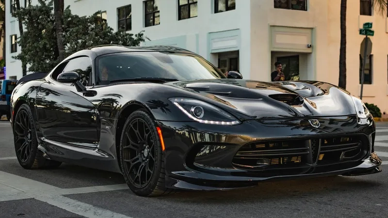Khám phá xe dodge viper đẹp nổi bật mọi góc nhìn