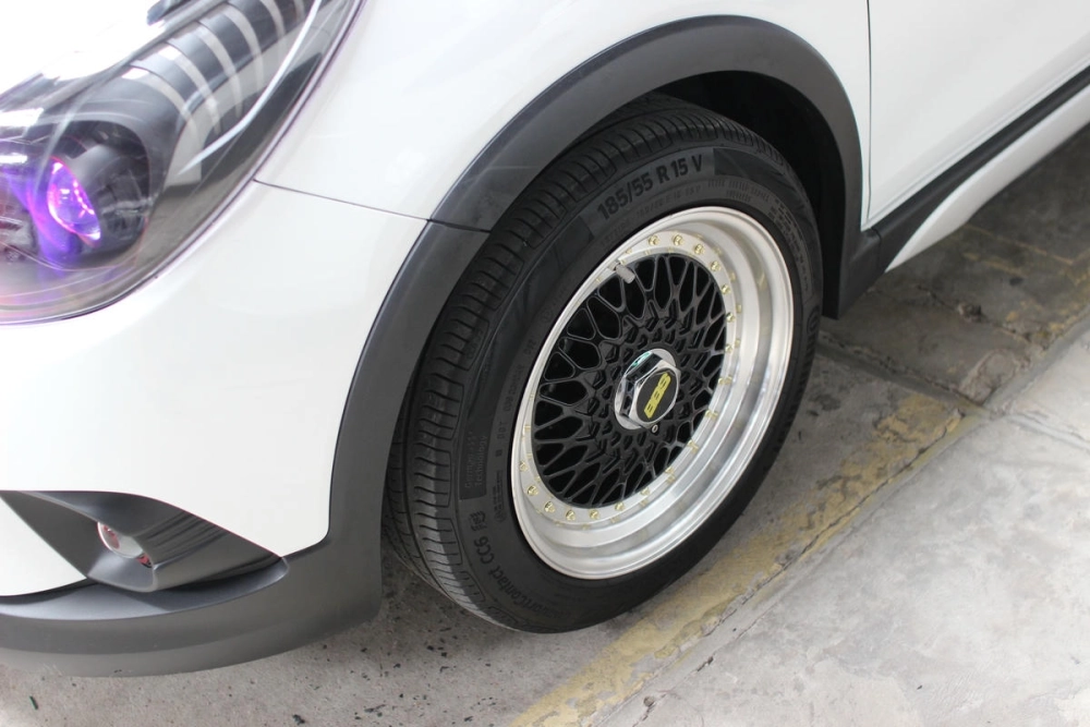 Fadil độ mâm zin theo xe thiết kế 5 chấu kép phay bóng hiện đại