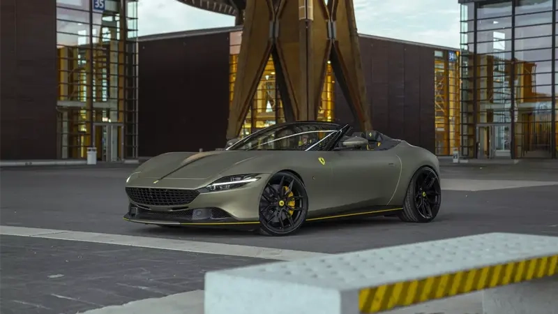 Ferrari Roma mang trải nghiệm thị giác