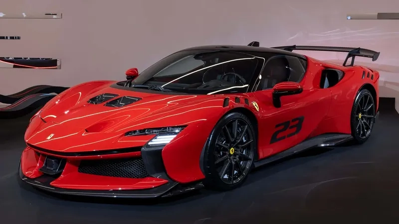 Ferrari sf90 stradale mâm xe thiết kế đẳng cấp thể thao