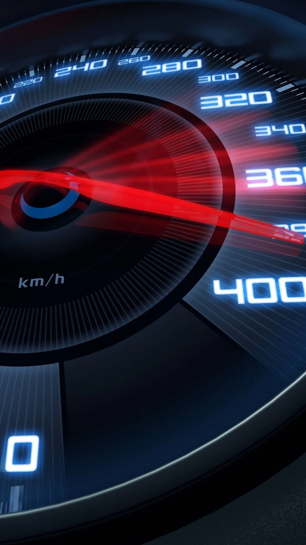 Màn hình sắc nét nhờ hình nền công tơ mét 4k