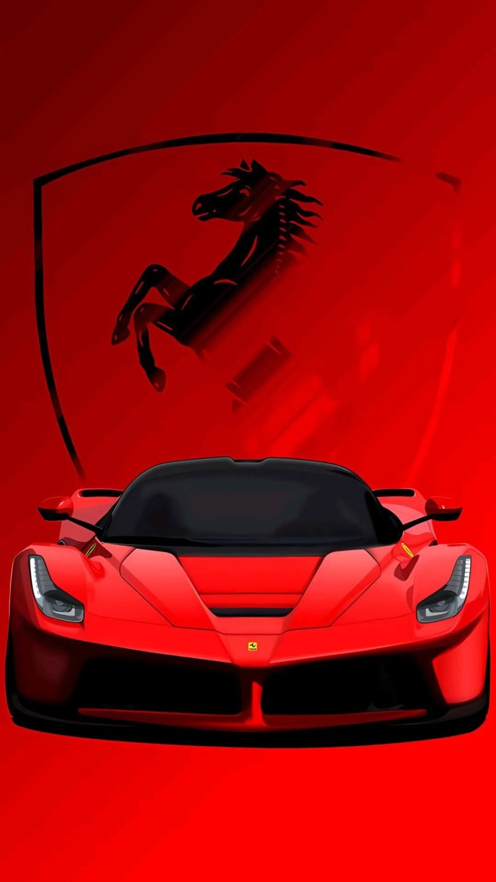 Trang trí điện thoại với hình nền ferrari cho iphone