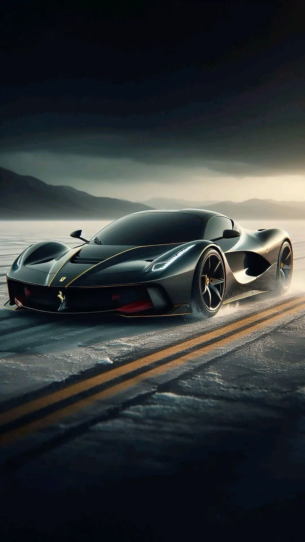 Cá tính vượt trội với hình nền ferrari ngầu