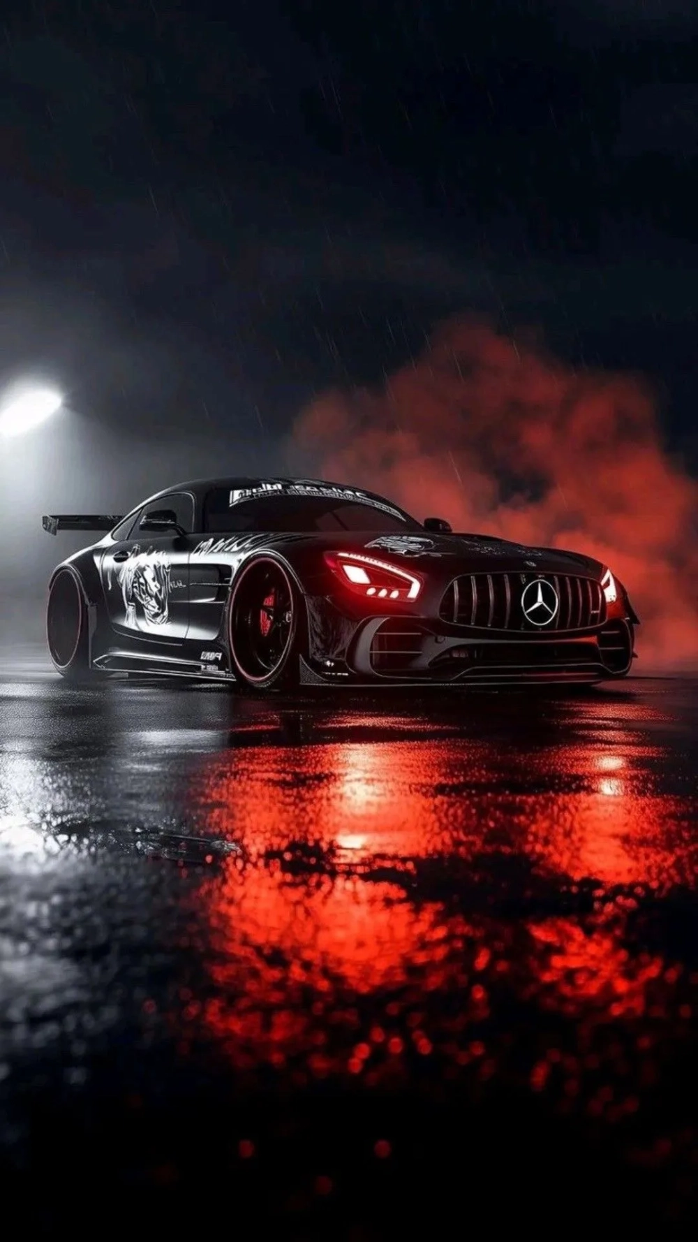 Màn hình sắc nét nhờ hình nền mercedes 4k