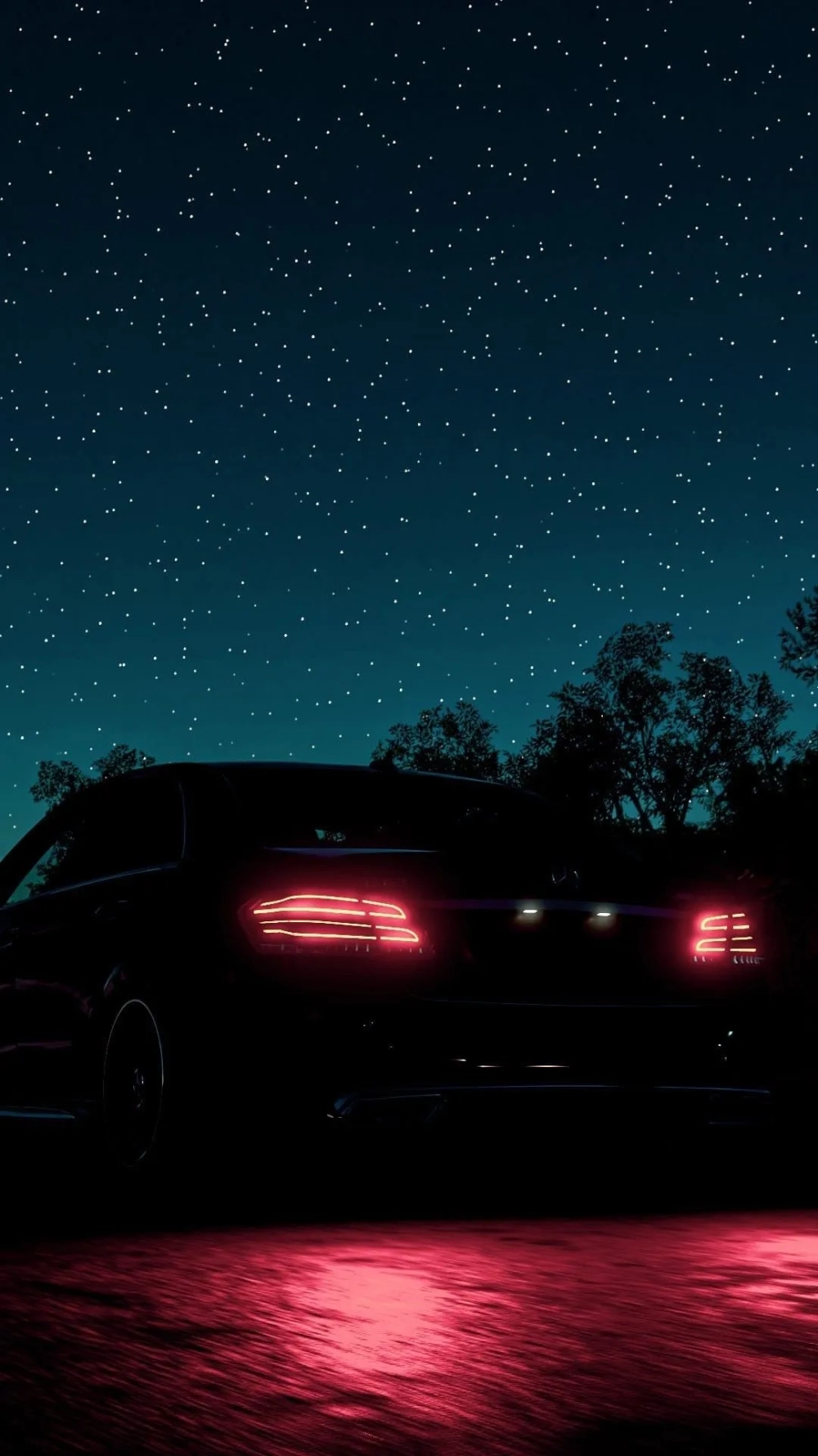 Thưởng thức cảm xúc với hình nền xe ban đêm đẹp