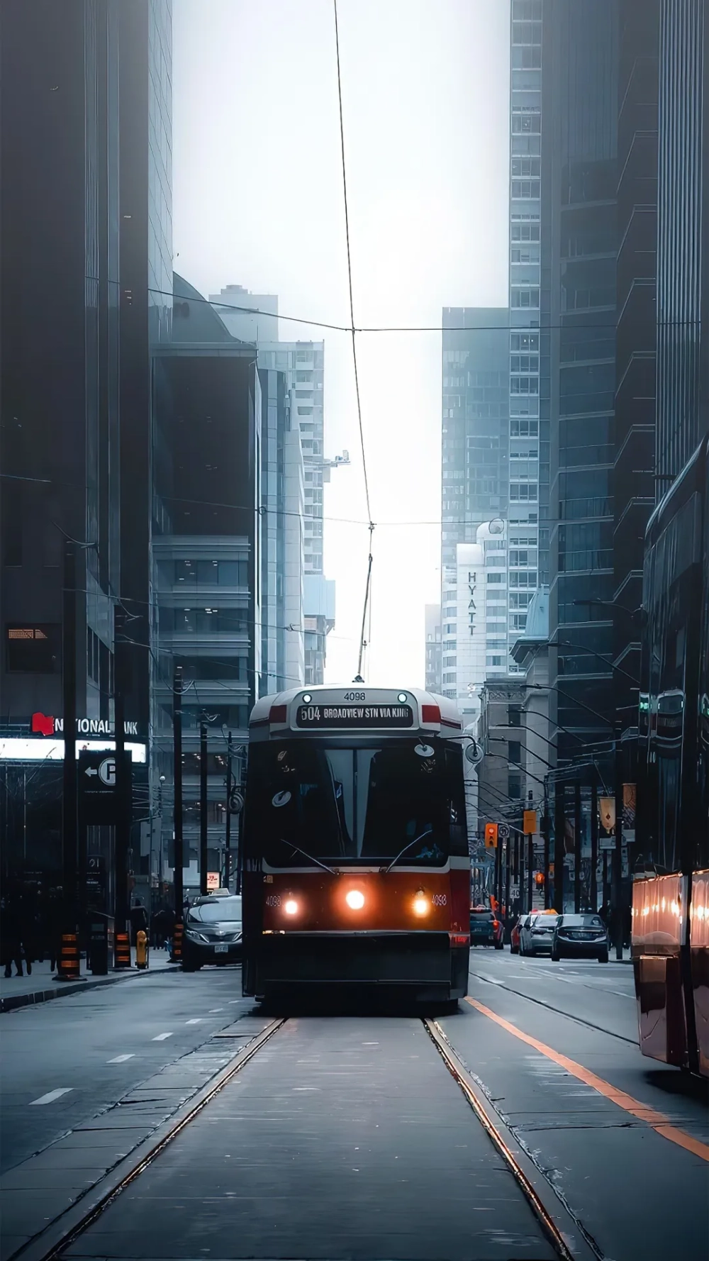 Trang trí desktop với hình nền xe bus wallpaper độc đáo