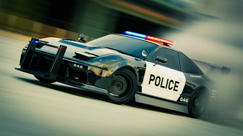 Đón xu hướng mới với hình nền xe cảnh sát 2026