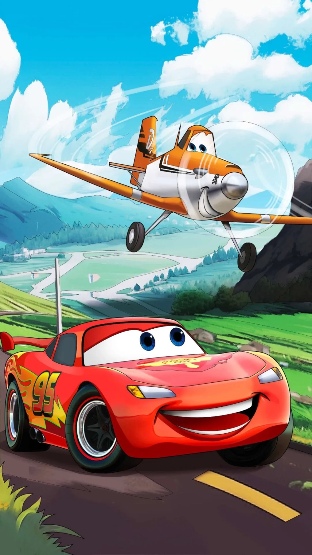 Ngắm nhìn hình nền xe hoạt hình đáng yêu mỗi ngày