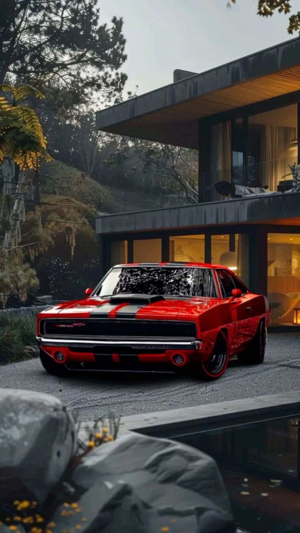 Tốc độ đỉnh cao qua hình nền xe ngầu siêu xe