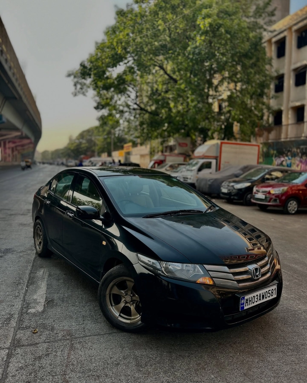 Honda City độ mâm (3) màu đồng 6 chấu phong cách JDM cực chất