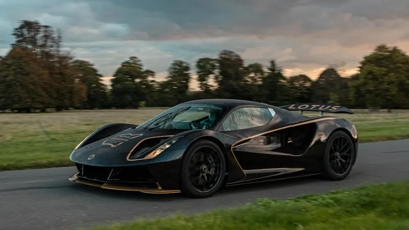 Hình ảnh lotus evija 4k chi tiết ngoại thất