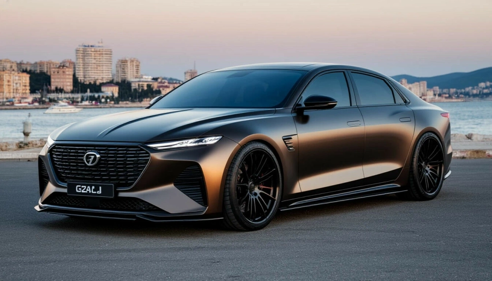 Xe VinFast Lux A độ mâm 15 màu đen thiết kế đa chấu thể thao