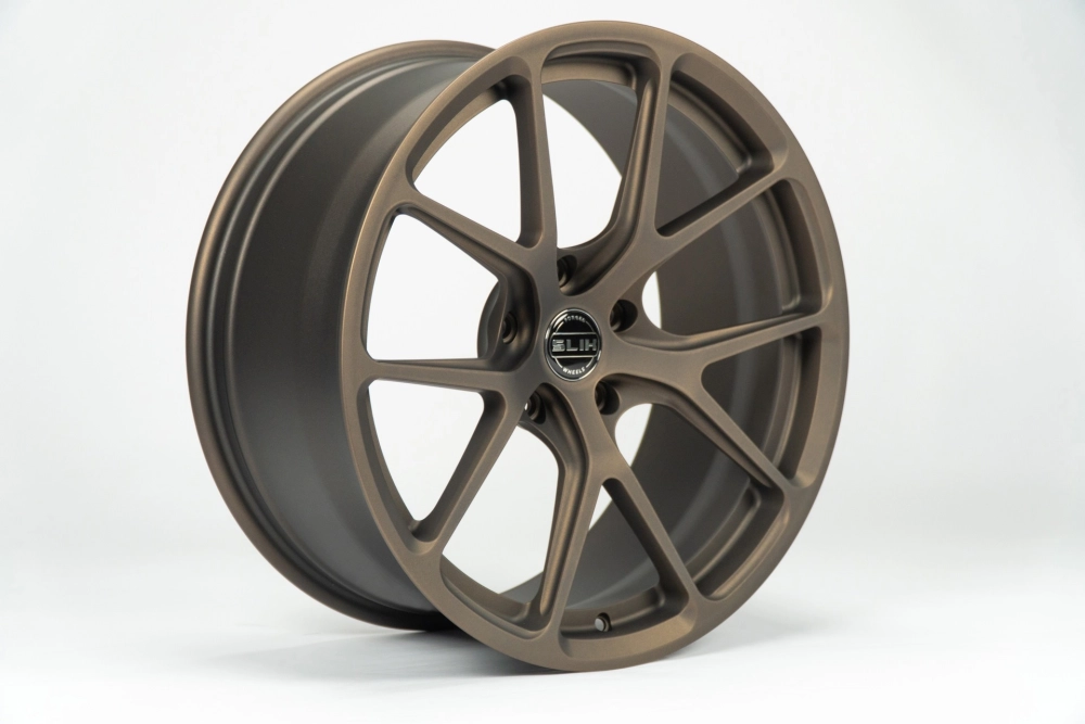 Mâm CNC màu nâu nhám thiết kế chấu Y độ xe hiệu suất cao