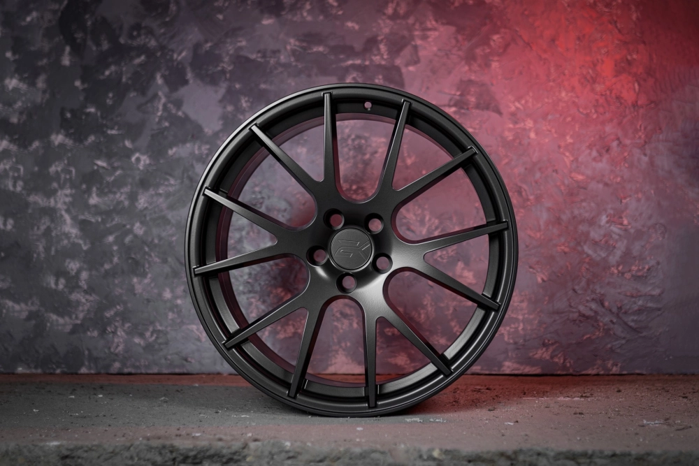 Mâm CNC sơn đen mờ đa chấu phong cách thể thao đầy cá tính