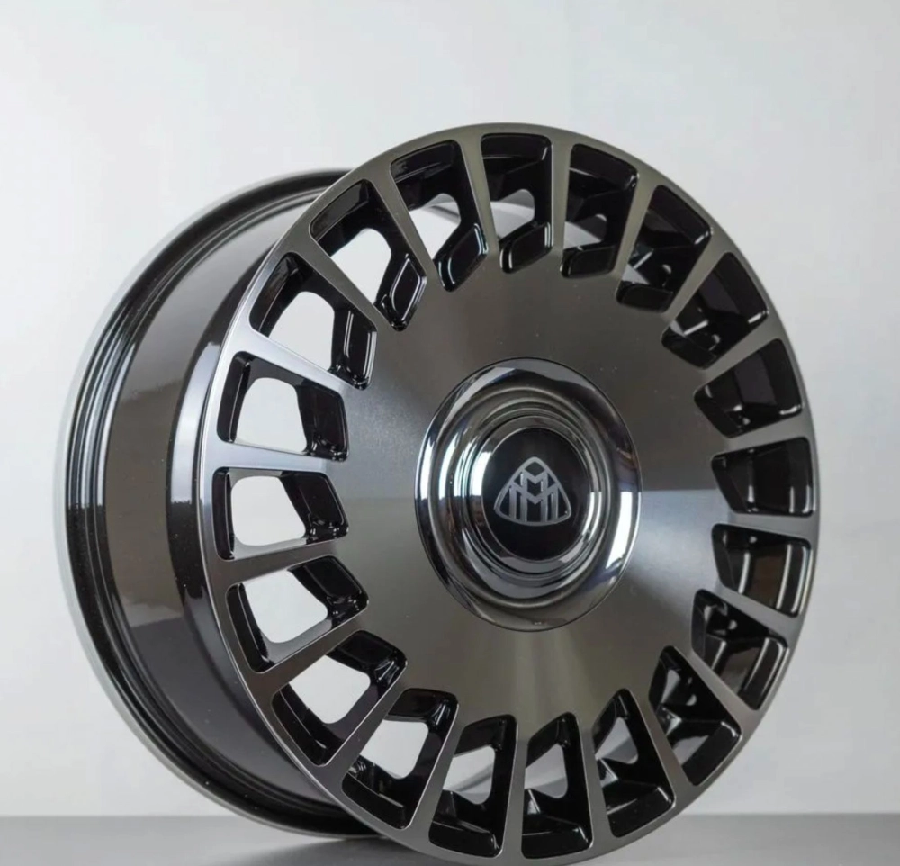 Mẫu độ mâm CNC kiểu Maybach đĩa đặc sang trọng đẳng cấp