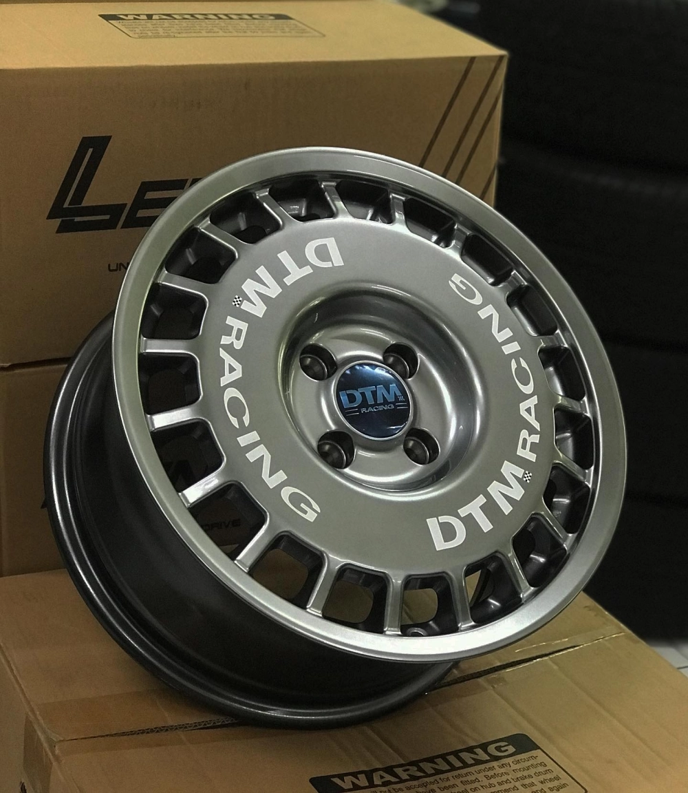 Mẫu mâm Lenso DTM Racing phong cách Rally cổ điển siêu độc đáo