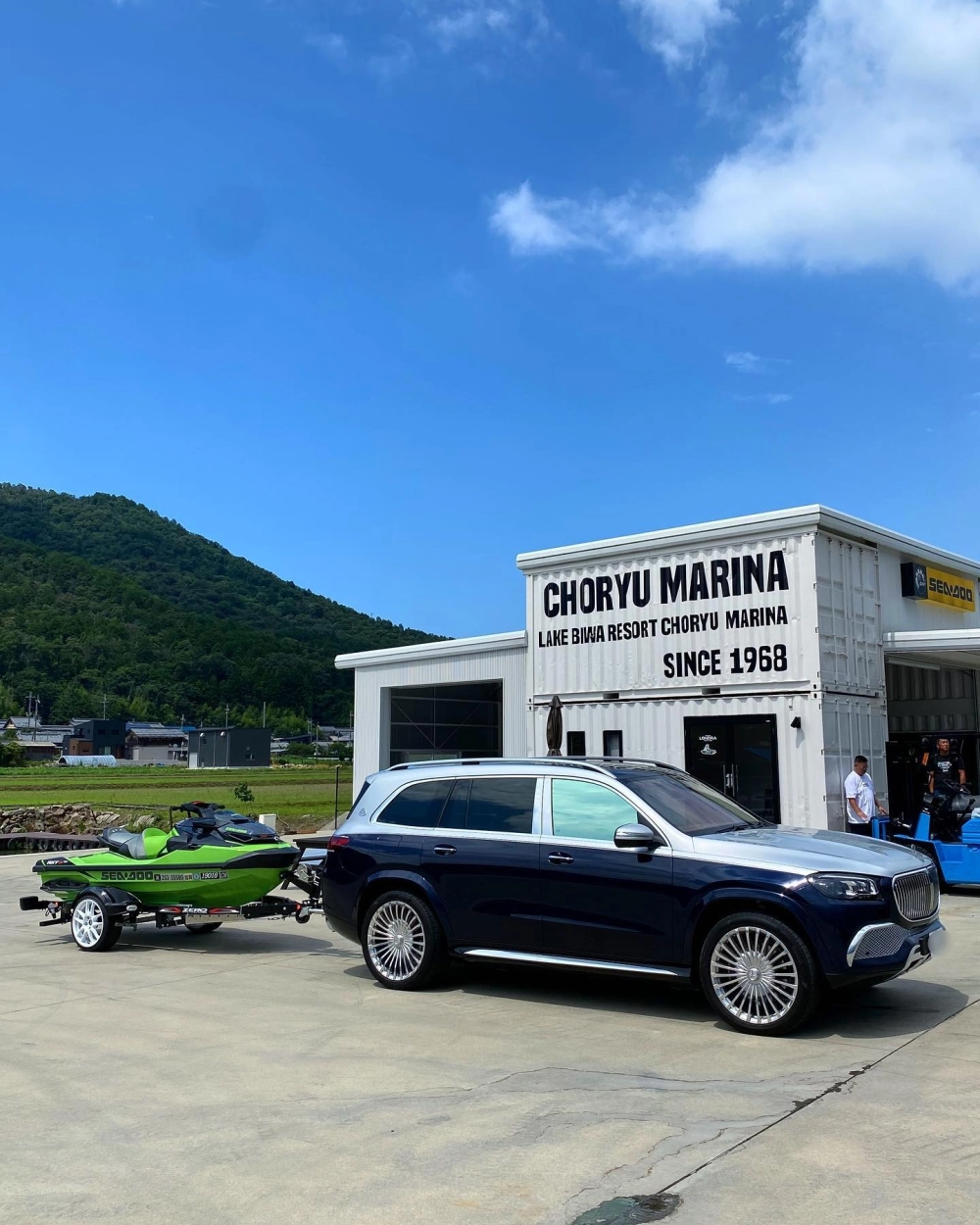 Xe sang GLS 600 hai màu độ mâm Maybach đa chấu đẹp đẳng cấp