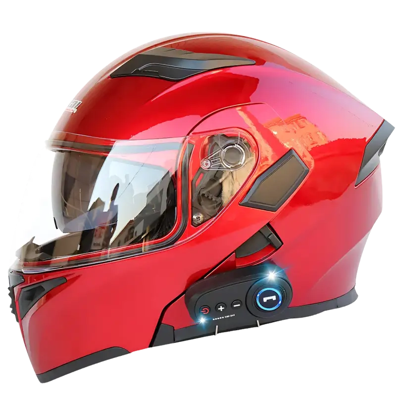 Ảnh mũ fullface và mô tô đầy chất phiêu lưu