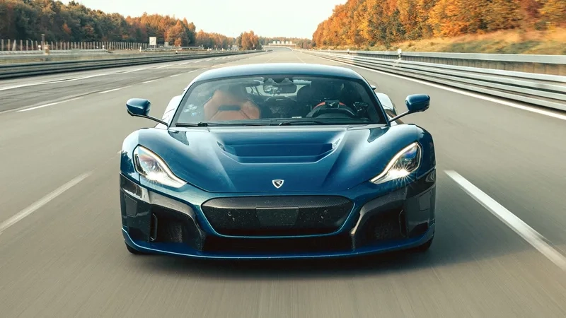 Hình ảnh xe rimac nevera 4k sắc nét cho bạn khám phá