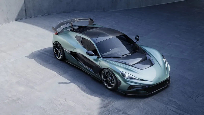 Chiêm ngưỡng xe rimac nevera đẹp nhất trên đường đua