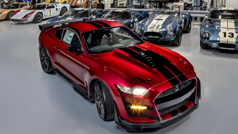 Khám phá xe shelby gt500 đẹp với thiết kế mạnh mẽ và phong cách thể thao