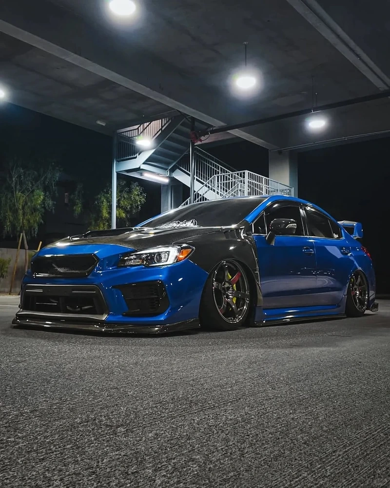 Ấn tượng bánh xe to với Subaru WRX STI bánh lớn