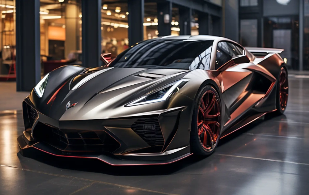 Mê mẩn trước vẻ đẹp thiết kế ngoại thất Chevrolet Corvette Zora hầm hố